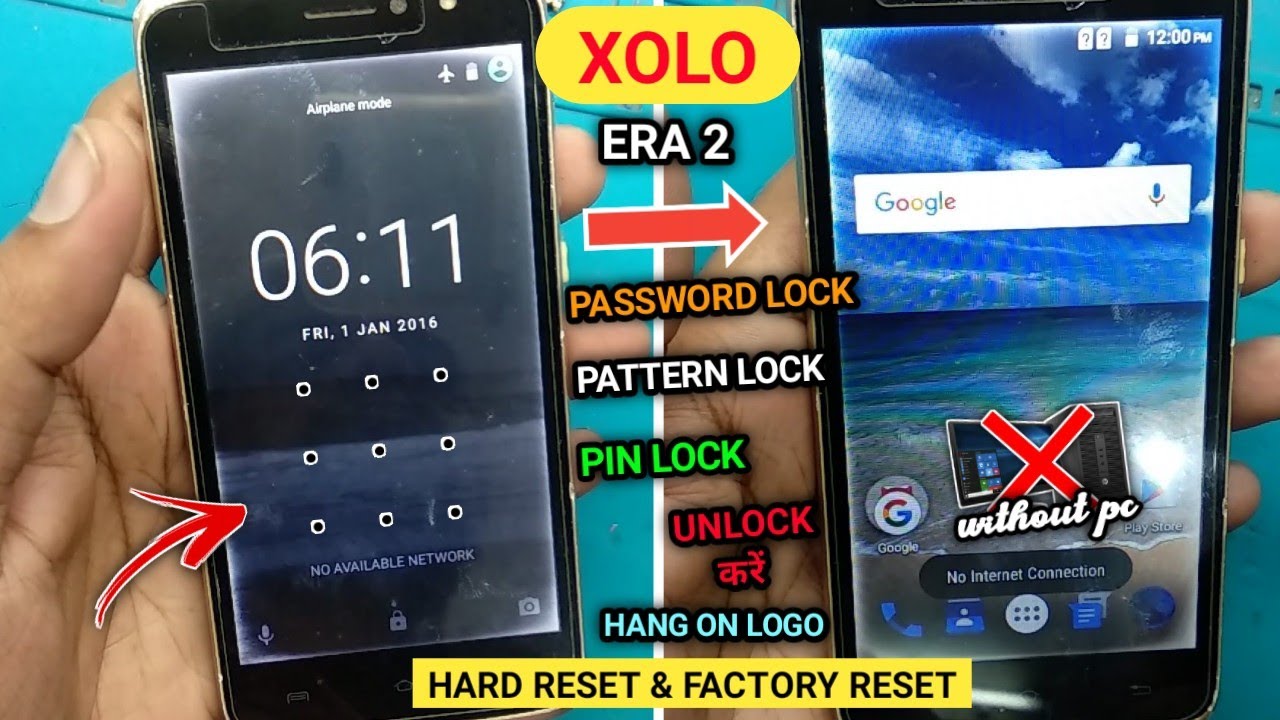Xolo era 2 hard reset|Pattern Unlock|Factory Reset|xolo era 2 pattern lock solution|sonu technicals
