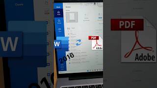 كيفية تحويل ملف صيغة PDF إلى WORD 2016 بدون برامج..#elasslihitech #solution #astuce #pdf  #word
