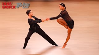 Erik Heer \& Arina Reziapova - Cha-Cha-Cha AM Latin Dance | Innsbruck World Masters 2023