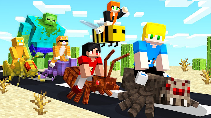 Fizemos a Maior Viagem de Insetos com os Amigos no Minecraft!