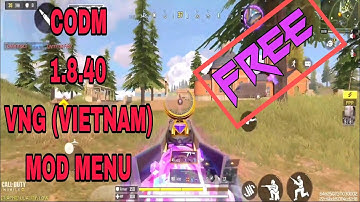 CODM 1.8.40 VNG(VIETNAM) MOD MENU | FREE | NO LOG IN KEY