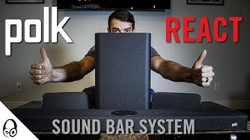 A WORTHY SOUND BAR CONTENDER | @PolkAudioOfficial React Sound Bar System Review | React Sub | SR2