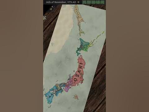 CK3 Shogunate Timelapse [Mod] #shorts - YouTube