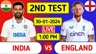 India Vs England 2nd Test Day 1 Live Score - Part 4