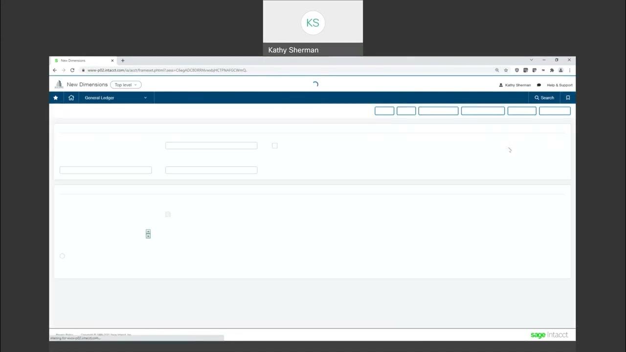 Sage Intacct Tutorial Getting Set Up YouTube