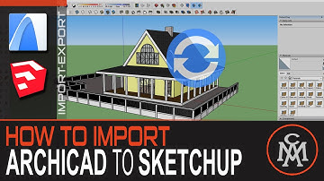 How to export Archicad model to Sketchup