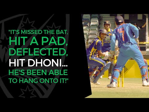 Ms dhoni's miracle stumping catches chandimal out | from the vault