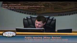 Town of Truckee, Planning Commission, June 16, 2020