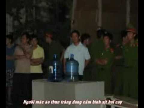 Chung cu:Cong an xit hoi cay tai Thai Ha toi ngay ...