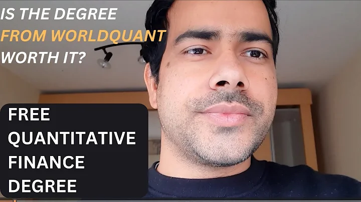 IS THE FREE M.SC. FINANCIAL ENGINEERING DEGREE FROM WORLDQUANT UNIVERSITY WORTH IT?