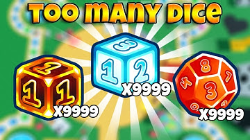 How to Get TOO MANY Dice🎲 in Bubble Gum Simulator Infinity! 🔥