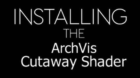 Installing the CutAway Shader into Blender: Quick intro