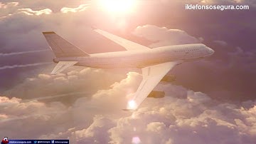 Test 1 // vuelo Boeing 747 (Cinema4D y After Effects) by @ildefonsosegura