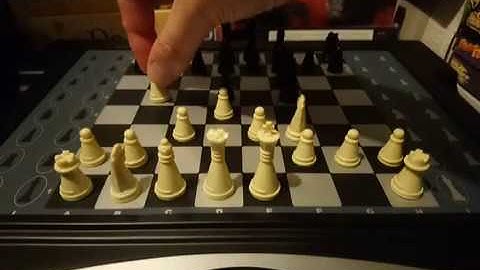 Arena FIDE Master VS Excalibur Phantom Force Chess Computer Level BE001 Game 26.11.19