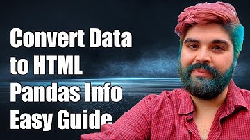 How to Convert Pandas DataFrame info() Output to HTML Format