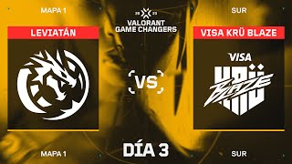 LEV vs KRÜ — VALORANT Game Changers LATAM — S4D3 — Mapa 1