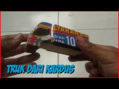 cara-membuat-mobil-truk-modifikasi-dari-kardus-bekas-mudah-,-kerajinan-dari-limbah