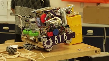 516 FIRST Skystone Robot reveal