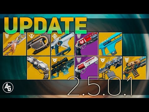 Video: Destiny 2 Patch-opmerkingen: Wat Is Er Nieuw In Update 2.5.0.1