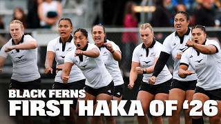 BLACK FERNS FIRST HAKA OF 2026 🔥