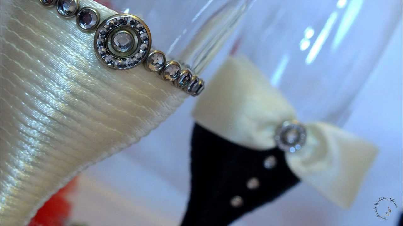 How To Decorate Glasses For A Wedding How To Decorate Glasses For A Wedding