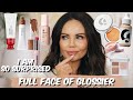 FULL FACE OF GLOSSIER | I AM SO SURPRISED | WHAT&#39;S WORTH IT, WHAT&#39;S NOT