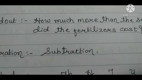 Maths Ch.9 word problems:Addition and Subtraction page 48