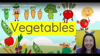 EFL|Vegetables:Lesson for kindergarten