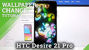 Apply Live Magic Fluids Wallpaper - HTC Desire 21 Pro and Screen Style