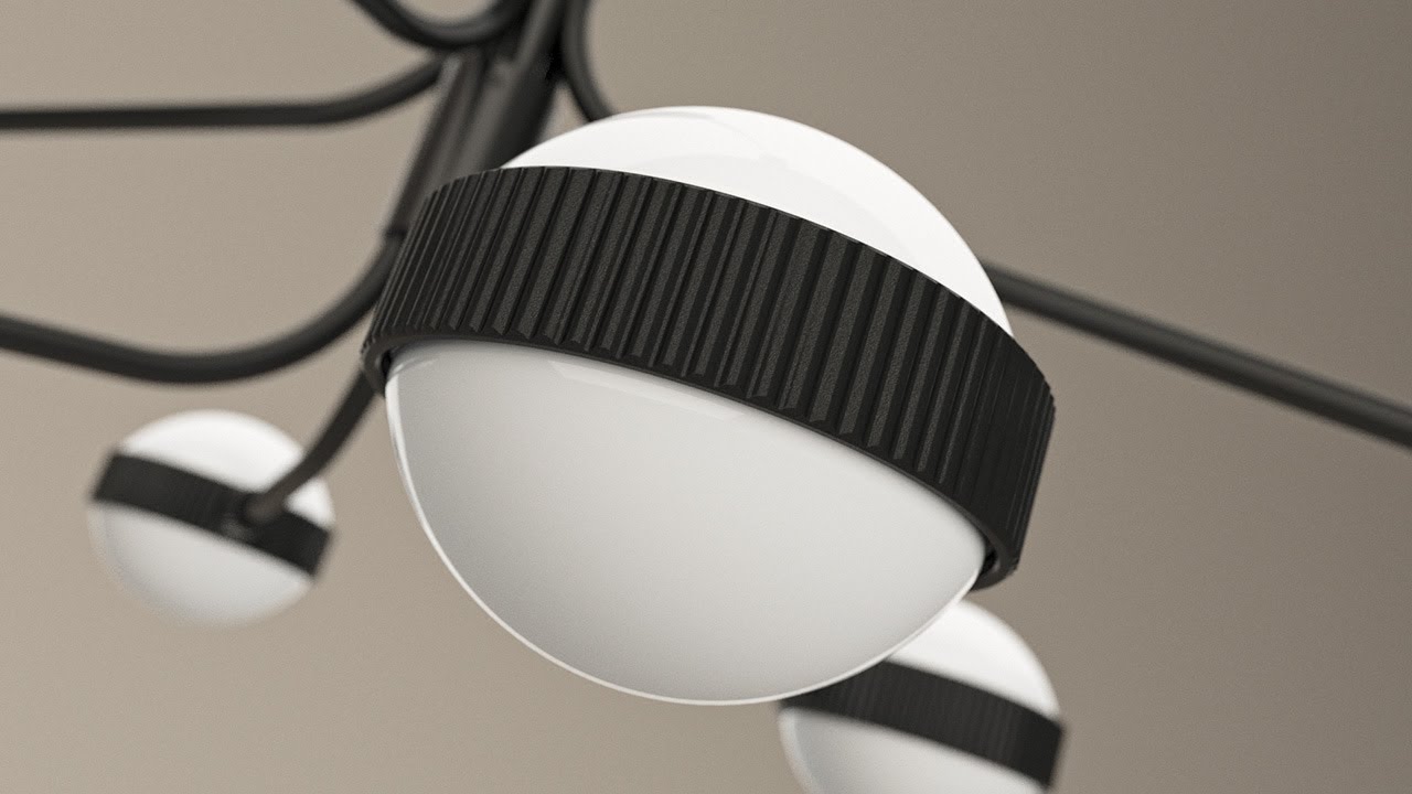 Jewellery, but for the ceiling - YouTube