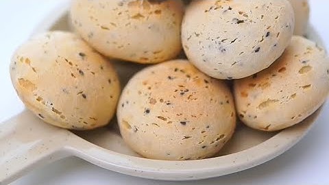 Cách làm bánh mì mè đen Hàn Quốc bằng lò nướng và nồi chiên không dầu