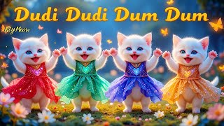 Dudi Dudi Dam Dam 💃💃💃| Cutest Cat Dancing On Dudi Dudi Dum Dum😺By Liliy Meow Dance #dudidudi #dumdum