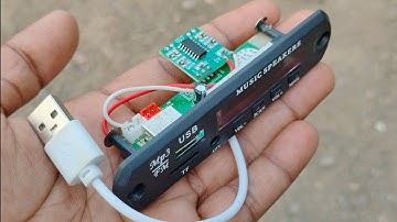 Mini Supper Bass Amplifier Used Pam8403 Circuit With Mp3 Bluetooth module