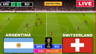 🔴Live: Argentina vs Switzerland Live| FIFA World Cup 2026 Live Match| Football Simulation Video Game screenshot 3