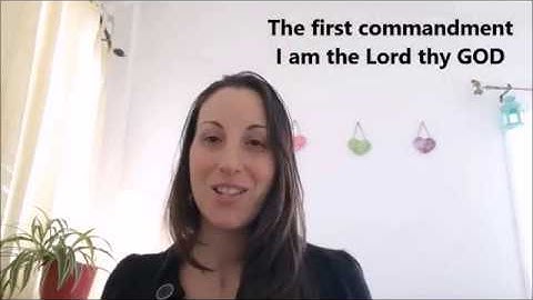 the first commandment