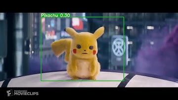 Pikachu detection using YoloV3