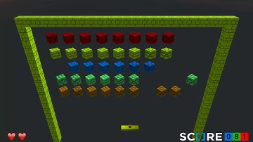 Graphics Programming: OpenGL 3D Brick Breaker