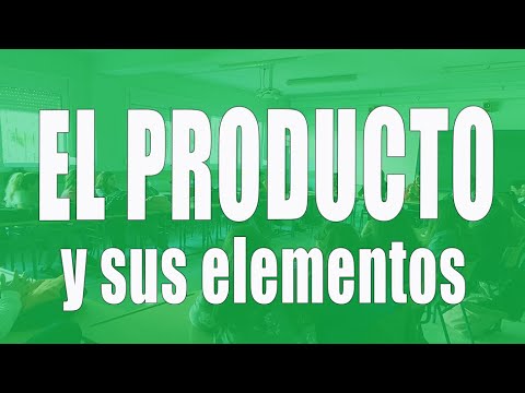 Video: ¿Cuáles son los elementos del producto?