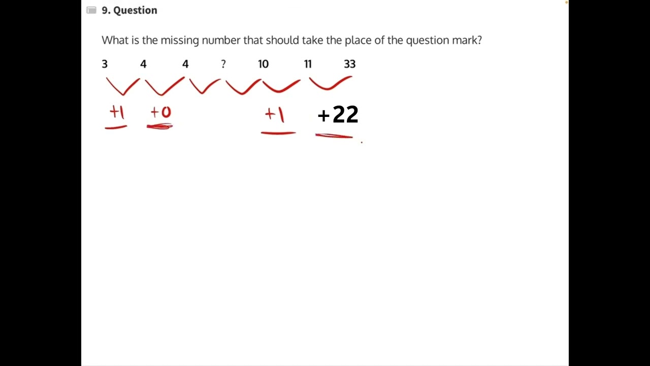 Number Series Solution 9 v3f