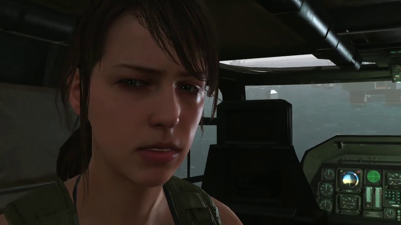 Quiet Cutscene (No Sub) [MGSV The Phantom Pain] YouTube