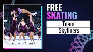 Team SKYLINERS (USA) | Free Skating | Zagreb 2024 | #WorldSynchro