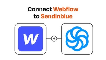 How to Connect Webflow to Sendinblue - Easy Integration