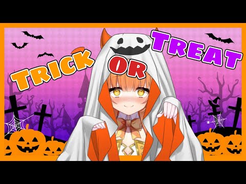 🍊【Halloween CHAT】お菓子くれないといたずらしちゃうぞ！🍰Give me some sweets!🍰