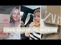 COME SHOPPING WITH ME, ZARA, H&M & OTHER STORIES HAUL AND TRY ON / NEW SPRING OUTFITS / LAURA BYRNES