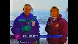 1994 Lillehammer Pre-Opening Ceremony Introduction, Athletes Interviews