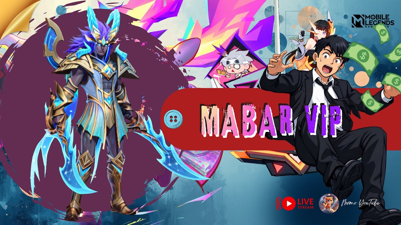 MABAR VIP MVP DAPAT WDP GRATIS‼️