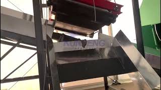 Stale waste separation equipment Stale waste separation system