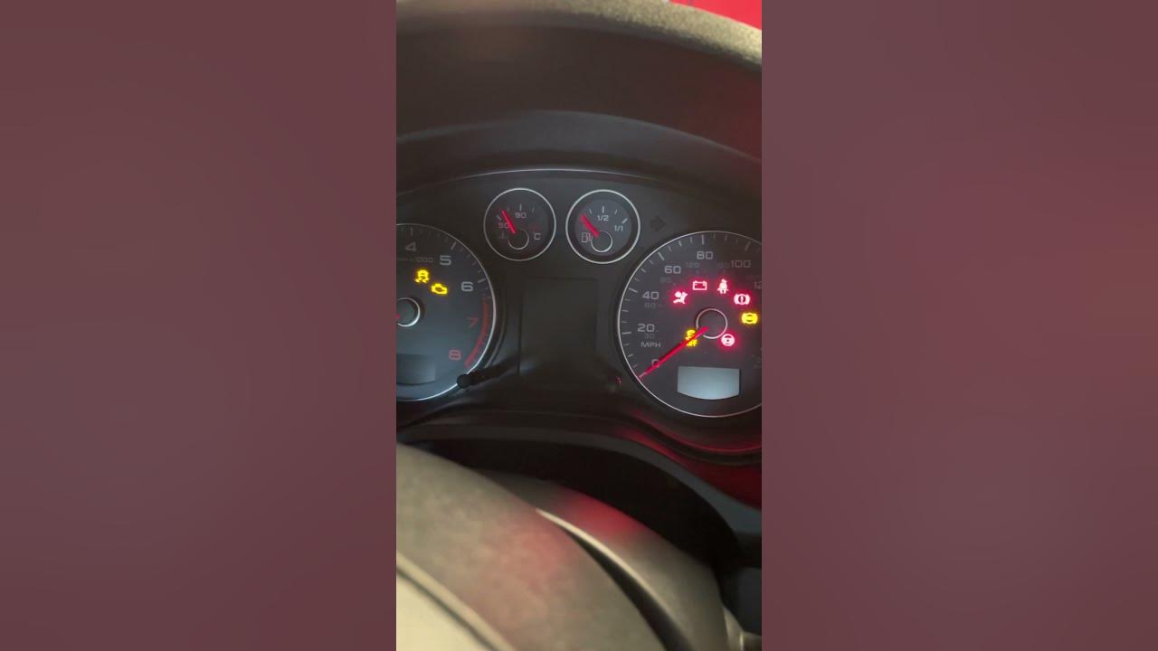 How to reset the TPS warning light on Audi A3 easy guide YouTube