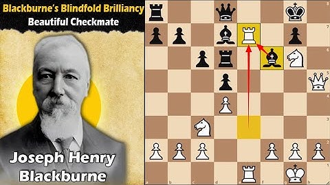 Blackburne’s Blindfold Brilliancy | Blackburne vs Ford 1877