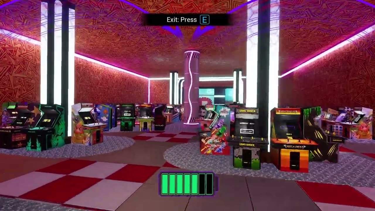 Five Nights at Freddy's Security Breach: touring Bonnie Bowl as a customer (calming/chill)